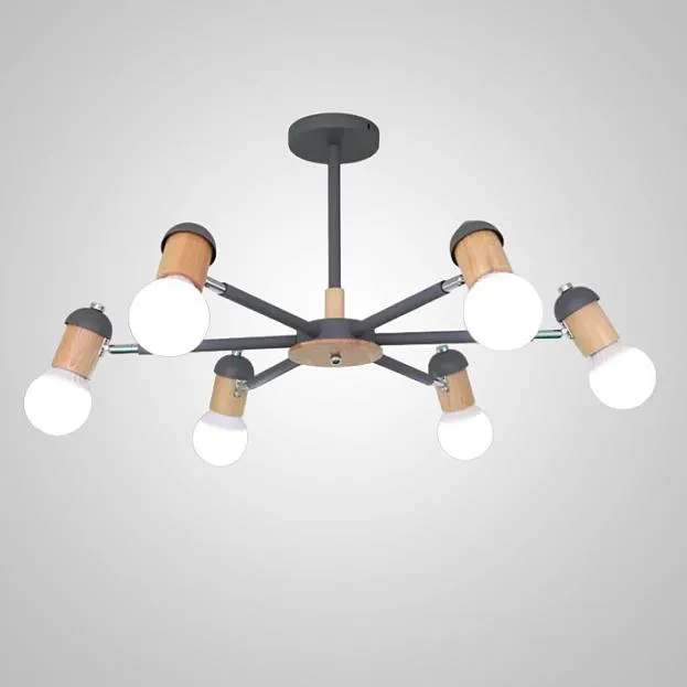 Люстра на штанге MERE D80 Grey ImperiumLoft 241228-26 MERE01