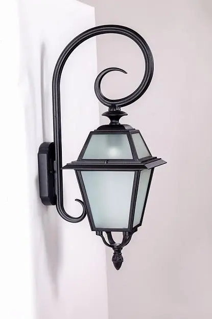Настенный фонарь уличный Oasis Light 91102fL/18 Bl FARO-FROST L Настенный фонарь уличный Oasis Light 91102fL/18 Bl FARO-FROST L