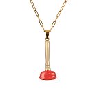 Цепочка Sink Plunger Seletti 02205 Toiletpaper Jewels