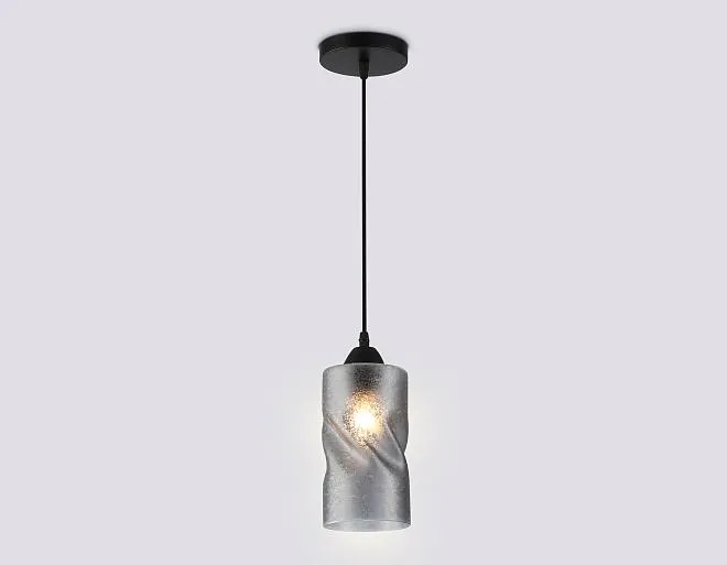 Подвесной светильник Ambrella light TR3413 BK черный E27 max 60W D110*1000