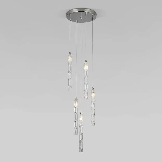 Подвесной светильник Eurosvet 50381/5 хром Lynn a057391
