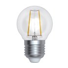 Лампочка светодиодная Uniel LED-G45-9W/4000K/E27/CL/DIM GLA01TR картон