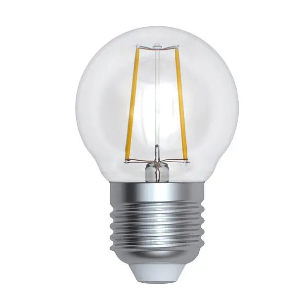Лампочка светодиодная Uniel LED-G45-9W/4000K/E27/CL/DIM GLA01TR картон Лампочка светодиодная Uniel LED-G45-9W/4000K/E27/CL/DIM GLA01TR картон