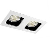 Встраиваемый светильник Donolux DL18614/02WW-SQ White/Black