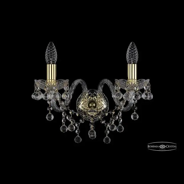 Бра хрустальный Bohemia 1409B/2/160 G Бра хрустальный Bohemia 1409B/2/160 G