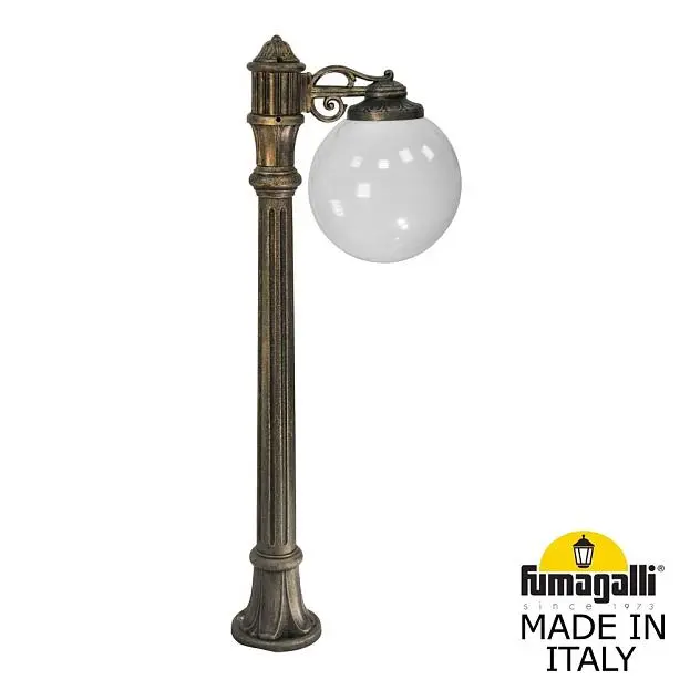 Садовый светильник-столбик FUMAGALLI G30.163.S10.BYF1R ALOE.R/BISSO/G300 1L GLOBE 300 Садовый светильник-столбик FUMAGALLI G30.163.S10.BYF1R ALOE.R/BISSO/G300 1L GLOBE 300