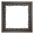 Рамка пластиковая на 1 пост, (капучино) Voltum VLS100114 S70