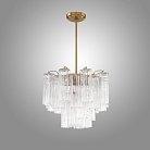 Люстра на штанге WIEN D45 Transparent ImperiumLoft 343367-23 wien-4-gold-clear