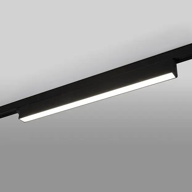Трековый светильник для трехфазного шинопровода Elektrostandard X-Line черный a052446