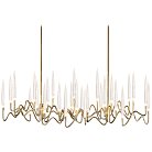 Люстра На Штанге Il Pezzo Chandelier Brass And Crystals L120 By Imperiumloft 342634-22