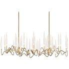 Люстра На Штанге Il Pezzo Chandelier Brass And Crystals L120 By Imperiumloft 342634-22