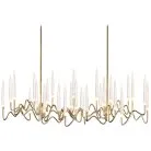 Люстра На Штанге Il Pezzo Chandelier Brass And Crystals L120 By Imperiumloft 342634-22