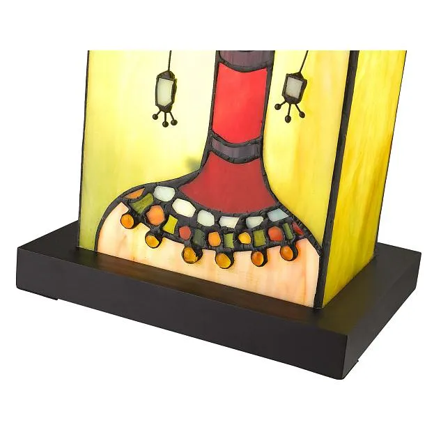 светильник настольный, E14, 25W Velante 809-804-01 Стиль Tiffany