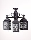 Потолочный светильник уличный Oasis Light 64870SA/3 Bl LONDON S