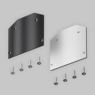 Заглушка торцевая к профилю черный/белый 2 штуки в упаковке.Maytoni TRA034MP-2S-1