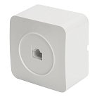 Розетка RJ-45 открытой установки, STEKKER, 49300 MST00-20-01