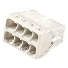 Клемма монтажная 8-проводная STEKKER 32416 LD2273-208 для 1-жильного проводника (5 шт)
