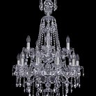 Люстра хрустальная Bohemia 1415/10+5/200/XL-97/2d Ni