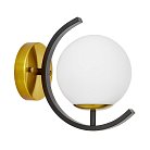 Бра Lumina Deco LDW 8034-1 BK+MD Donzano