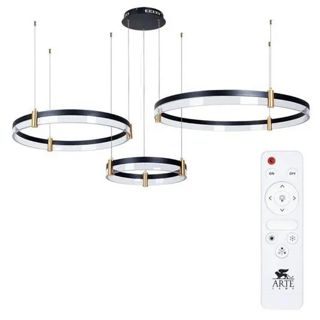 Подвесной светильник Arte Lamp A2185SP-3BK Mercury Подвесной светильник Arte Lamp A2185SP-3BK Mercury