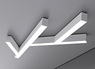 Накладной светодиодный светильник 144Вт 4000K Donolux dl18516c062w144 Twiggy