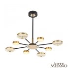 Люстра на штанге Arte Milano 272069/8 BK/GD Ferrara-72069