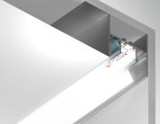 Алюминиевый профиль для натяжного потолка Ambrella light GP4050AL Alum Profile