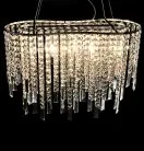 Хрустальная подвесная люстра Lumina Deco LDP 2159-600 CHR ZUCCHERO