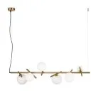 Подвесная люстра Freya MODERN FR5259PL-06BS Blossom