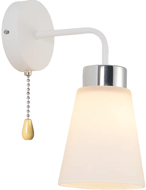 Бра светильник 1хЕ27 60 Вт модерн с выключателем Rivoli 9192-401 Miley