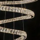 Люстра хрустальная с пультом LED Хром Citilux EL330P140 Eletto Olimpia