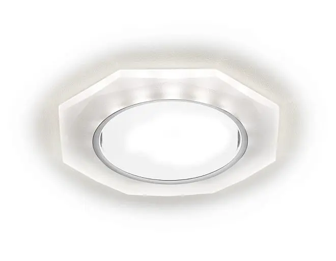 Встраиваемый точечный светильник Ambrella light G216 CH/WH GX53 Spot Встраиваемый точечный светильник Ambrella light G216 CH/WH GX53 Spot