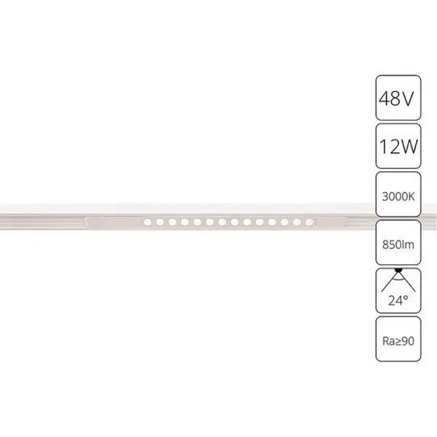 Магнитный трековый светильник Arte Lamp A7286PL-1WH OPTIMA Магнитный трековый светильник Arte Lamp A7286PL-1WH OPTIMA