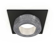 Комплект встраиваемого светильника с композитным хрусталем Ambrella light XC7632020 Techno