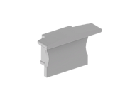 Боковая глухая заглушка для профиля Donel DNCAP18501Grey DN8ALE