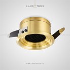 Точечный свет BIO Цвет Латунь. 10W. 3000K Lampatron 5268-13487