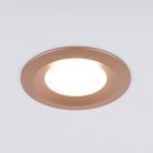 Встраиваемый светильник Elektrostandard 110 MR16 золотой Dial a053333