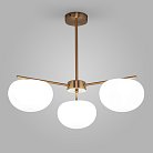 Подвесная люстра со стеклянными плафонами Eurosvet 30190/3 латунь a065711 Like