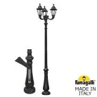 Парковый фонарь FUMAGALLI NEBO OFIR/RUT 3L E26.202.R30.AXE27 Черный