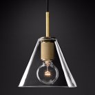 Подвесной Светильник Rh Utilitaire Funnel Pendant Brass 123649-22 ImperiumLoft