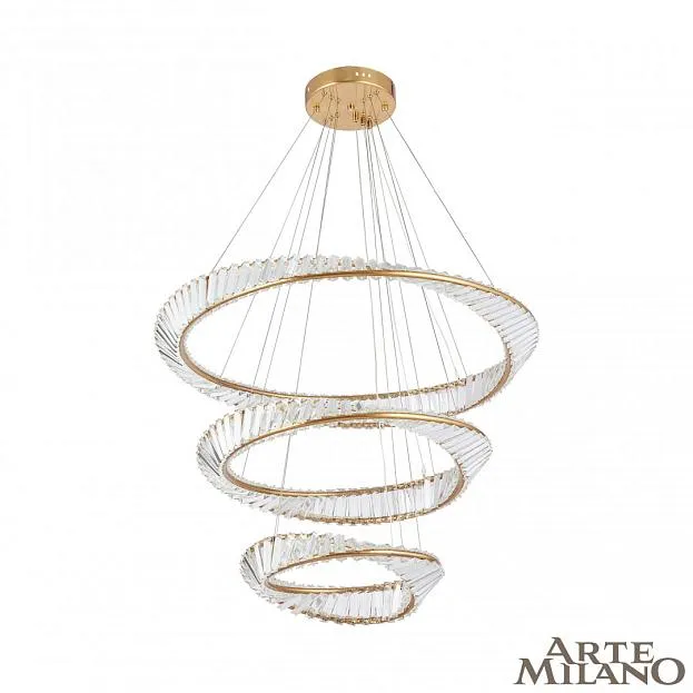 Подвесная люстра Arte Milano 318033/D800-D600-D400 BS AM-Venezia Подвесная люстра Arte Milano 318033/D800-D600-D400 BS AM-Venezia