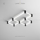 Потолочный светильник SART Модель C. Lampatron 2488-5610