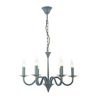 Подвесная люстра Arti Lampadari Pontone E 1.1.6 Blue