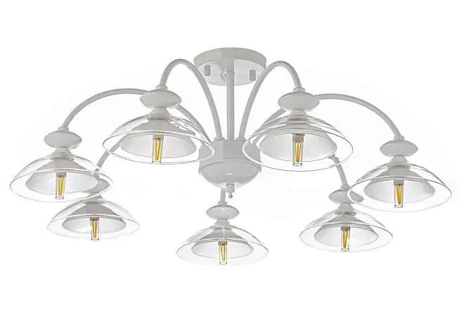 Потолочная люстра Arti Lampadari Noventa E 1.1.7 W Потолочная люстра Arti Lampadari Noventa E 1.1.7 W