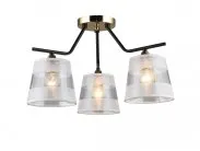 Потолочная люстра Imex MD.2128-3-S-BK+FGD