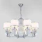 Подвесная люстра Eurosvet 10099/8 хром Zaffiro a056962