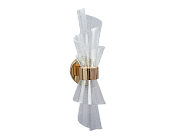 Бра ACRILE 8W LED 1100LM G ЗОЛОТО/ПРОЗРАЧНЫЙ 2700-4200-6400K Lightstar 737672