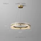 Кольцевые люстры и светильники SAMANTHA B Тип A. Размер S Lampatron samantha-b-a-s 8488-23382