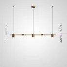 Реечный, рядный светильник SUNSHINE LONG Lampatron 1665-2714