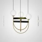 Подвесной светильник GIERTON Размер M. Темное Дерево Lampatron 7080-19421